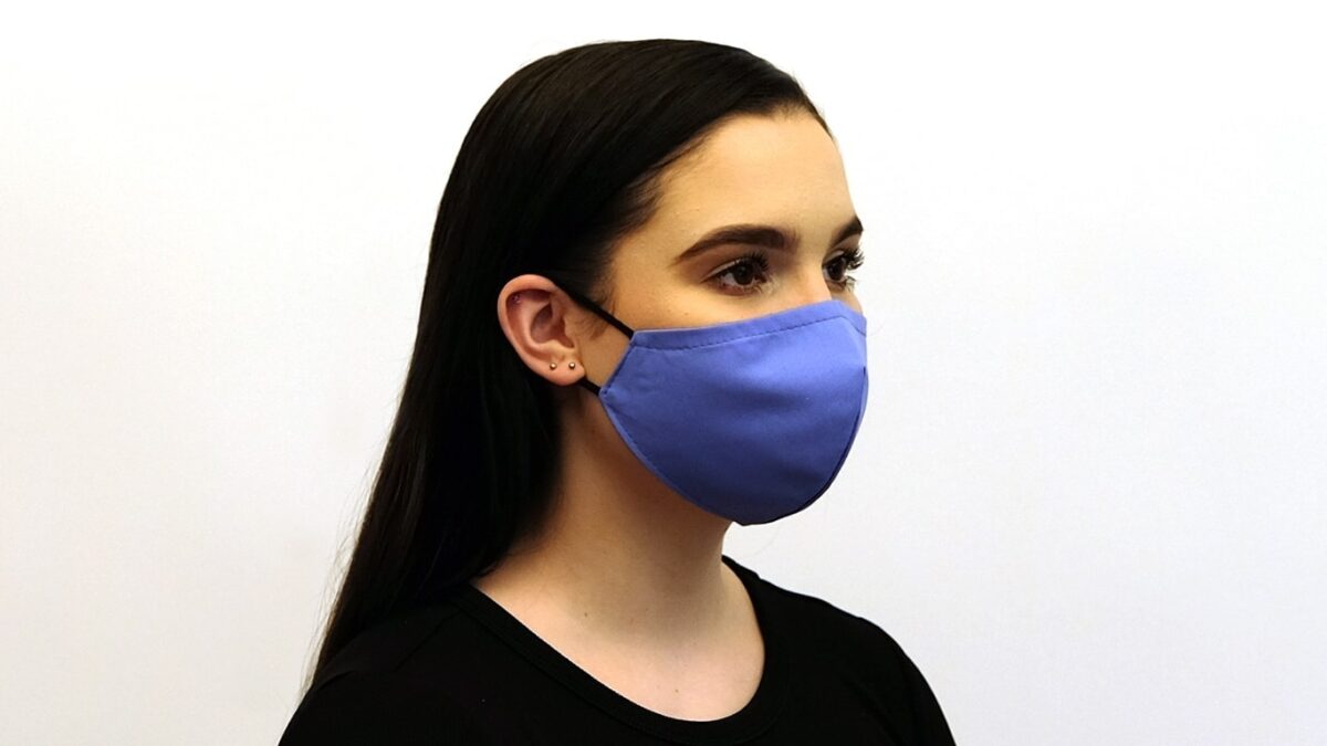 faceoff mask adult woman cone color blue diplomat insert black 2