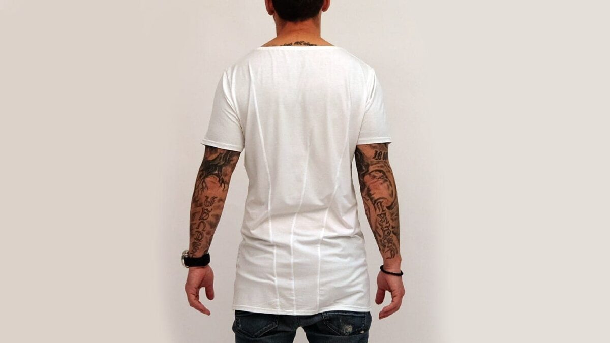 chuck faceoff man t shirt LongwayCut white 4