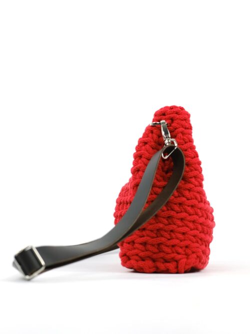 crossbody party bag red