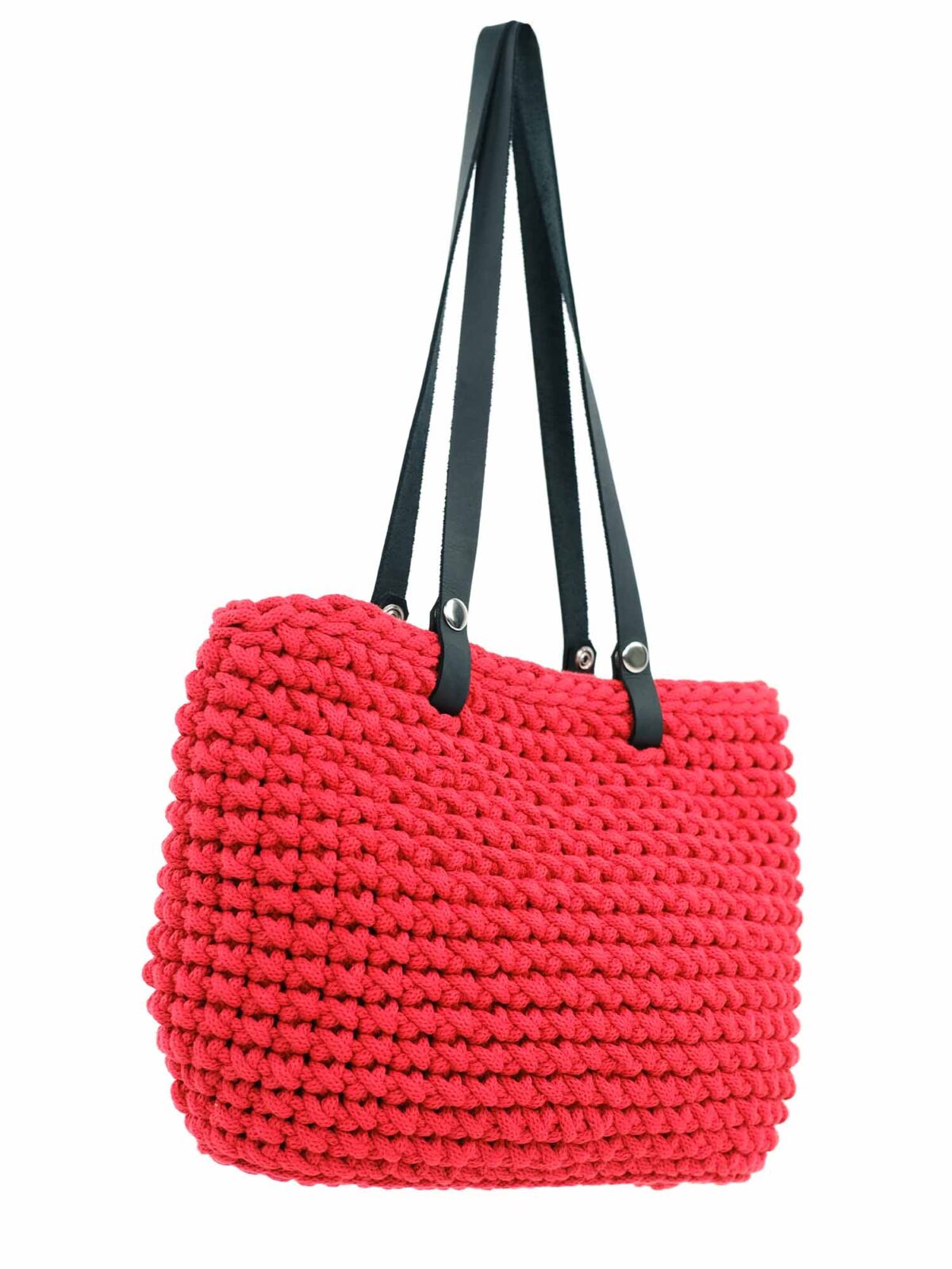 shopping bag red