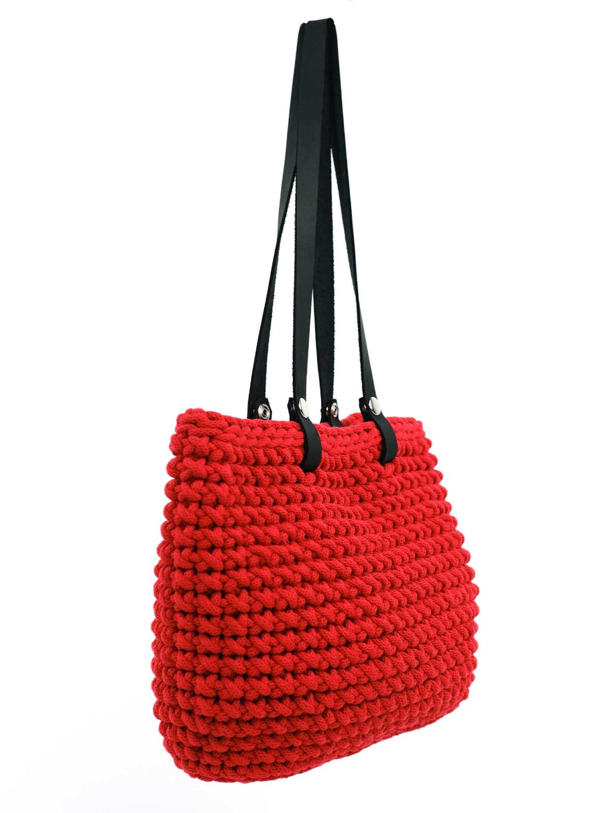 shopping bag red